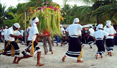 Cultural dance in Maldives