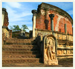 Vatadage, circular relic house, polonnaruwa, sri lanka